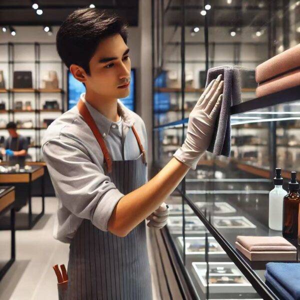 How Do Stores Prevent Dust on Their Merchandise