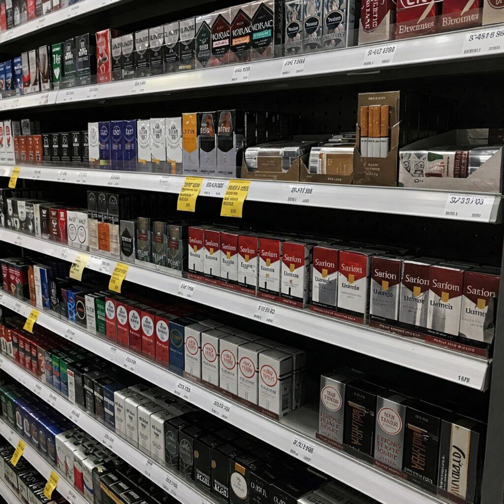 How to Organize Your Cigarette Display Rack